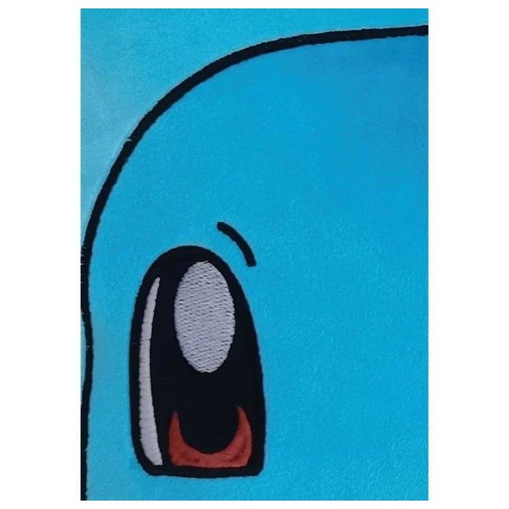 Coussin double face - Carré - POKEMON - Pikachu et Starter - Microfibre - 60 x 40 cm