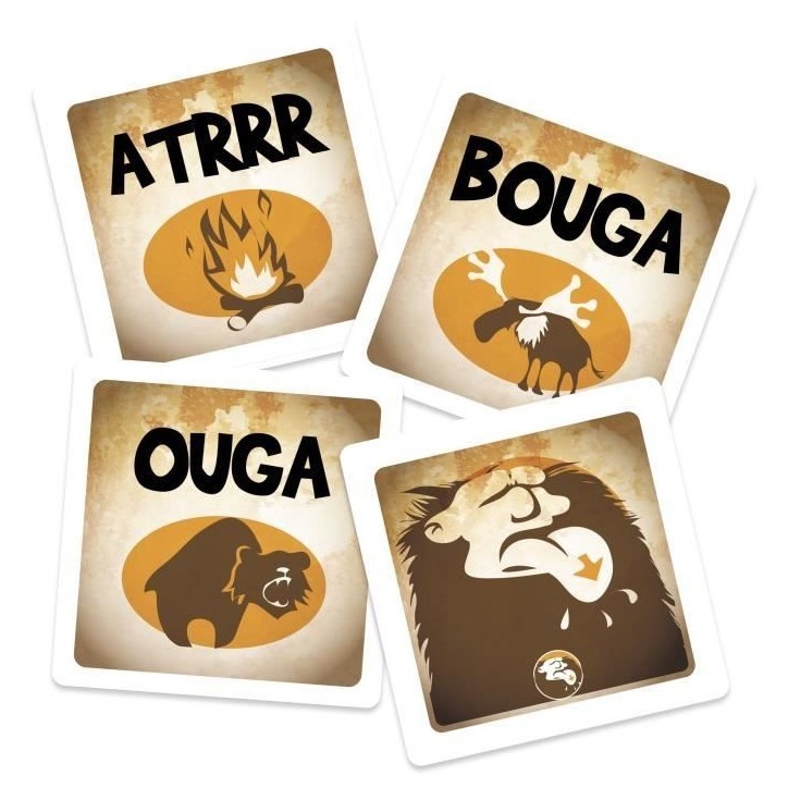 Ouga Bouga - Asmodee - Devenez le chef du clan - Des 7 ans - Fabriqué en France Ouga Bouga - Asmodee - Devenez le chef du clan - Des 7 ans - Fabriqué en France