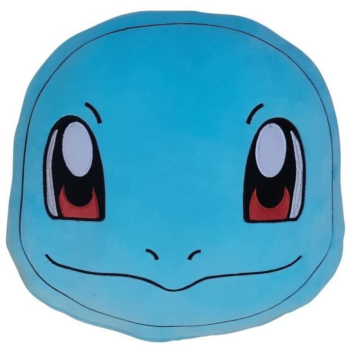 Coussin premium - POKEMON - Visage Carapuce - Microfibre - 40 cm