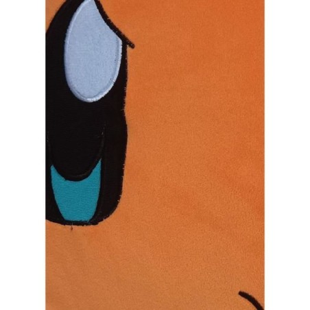 Coussin premium 3D - POKEMON - Visage Salameche - Microfibre - 40 cm