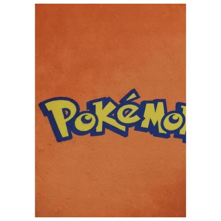 Coussin premium 3D - POKEMON - Visage Salameche - Microfibre - 40 cm