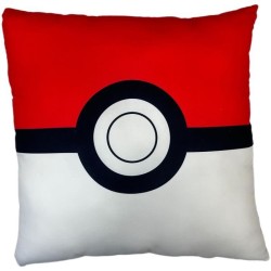 Coussin double face - Carré - POKEMON - Poké-Ball et Starter - Micro