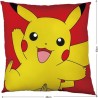 Coussin double face - Carré - POKEMON - Pikachu et Carapuce - Microfi Coussin double face - Carré - POKEMON - Pikachu et Carapuce - Microfi
