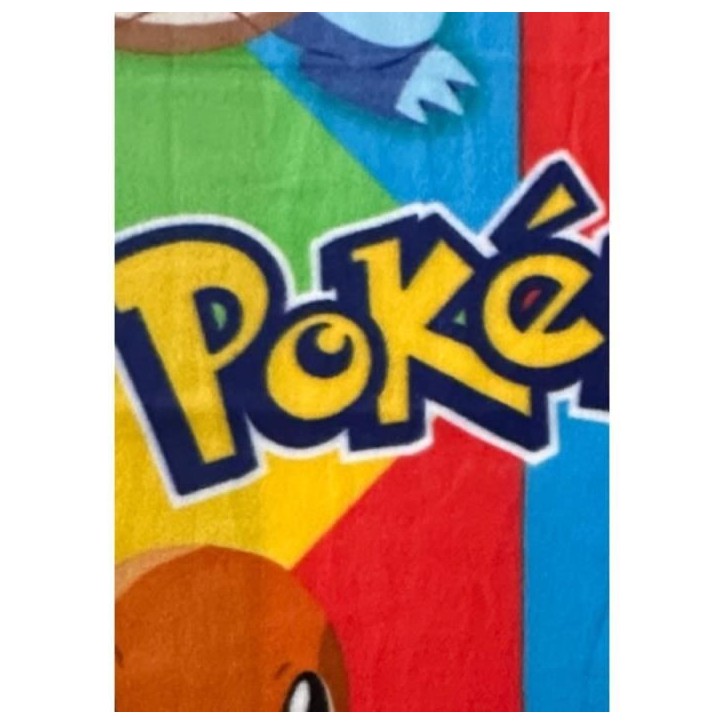 Plaid - POKEMON - Starter et Pikachu - 100 x 140 cm
