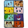 Plaid - POKEMON - 8 Pokemon - 100 x 140 cm Plaid - POKEMON - 8 Pokemon - 100 x 140 cm