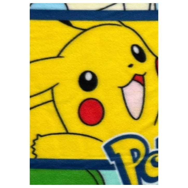 Plaid - POKEMON - 8 Pokemon - 100 x 140 cm
