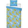 Parure de lit - POKEMON - Pikachu - Microfibre - 1 housse de couette 1