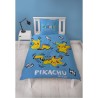 Parure de lit - POKEMON - Pikachu - Microfibre - 1 housse de couette 1