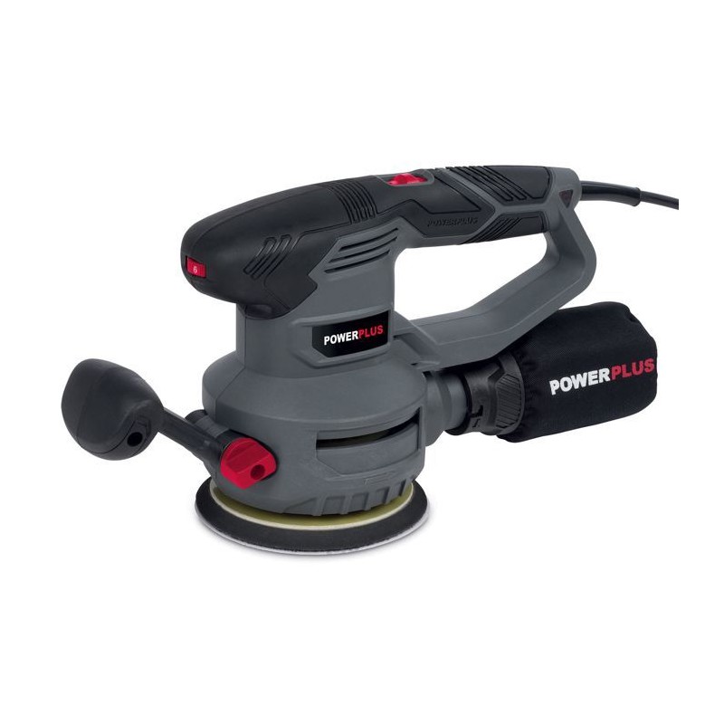 Ponceuse excentrique 450w 125mm Powerplus