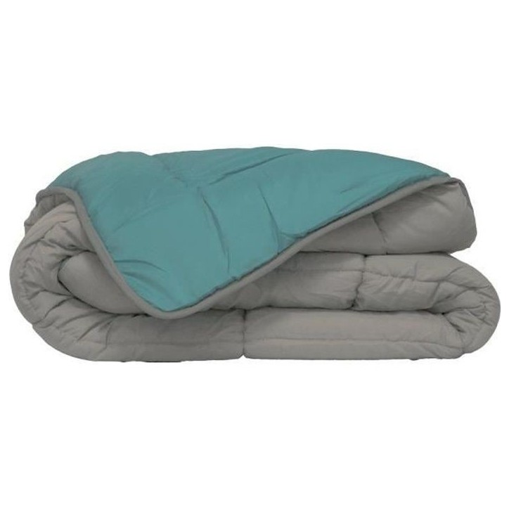HUDSON Couette légere Microfibre 200g/m² 140x200cm Galet & Lac