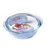 Cocotte - PYREX - 1450096 - Ronde - En verre borosilicate - 2,1 litres