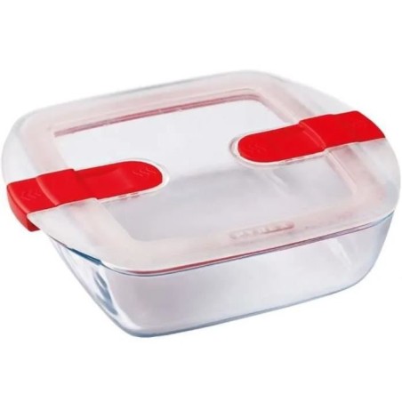 Boîte rectangulaire avec couvercle - PYREX - 1451021 - 20 x 17 cm - 1