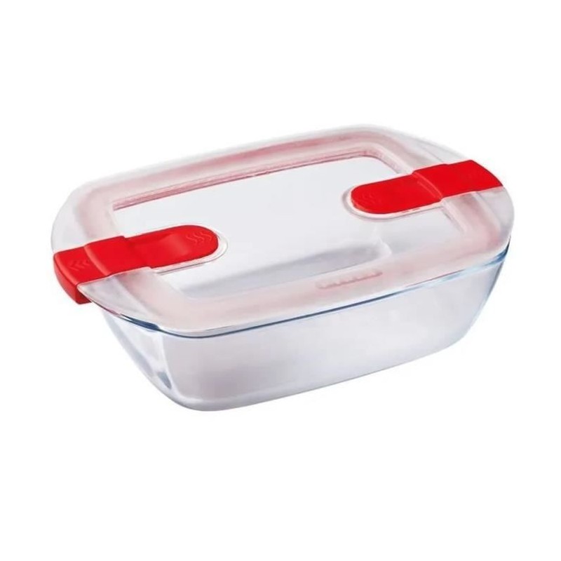 Boîte rectangulaire avec couvercle - PYREX - 1451024 - 23 x 15 cm - 1