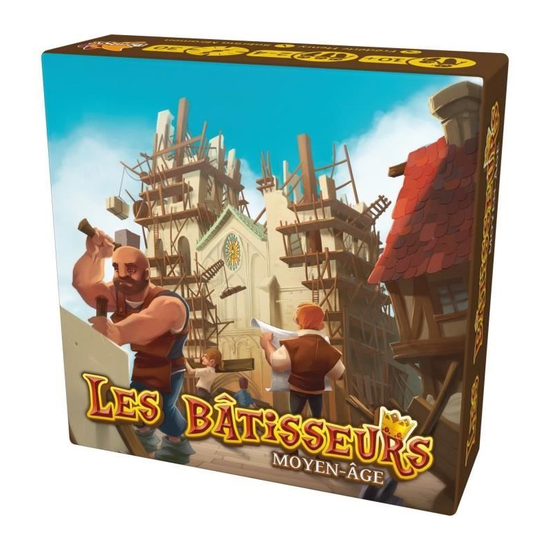 Bâtisseurs (Les) : Moyen âge - Asmodee - Jeu d'ambiance -Des 10 ans Bâtisseurs (Les) : Moyen âge - Asmodee - Jeu d'ambiance -Des 10 ans