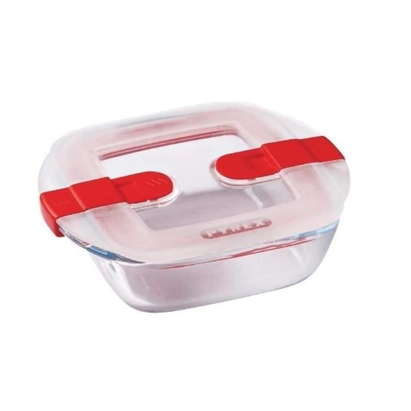 Boîte rectangulaire avec couvercle - PYREX - 1451022 - 25 x 22 cm - 2
