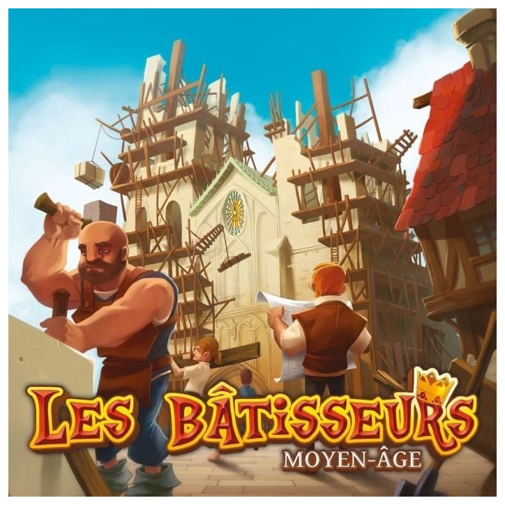 Bâtisseurs (Les) : Moyen âge - Asmodee - Jeu d'ambiance -Des 10 ans Bâtisseurs (Les) : Moyen âge - Asmodee - Jeu d'ambiance -Des 10 ans