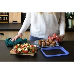 Lot de 3 Boîtes de conservation avec couvercle - PYREX - Zero Plastic