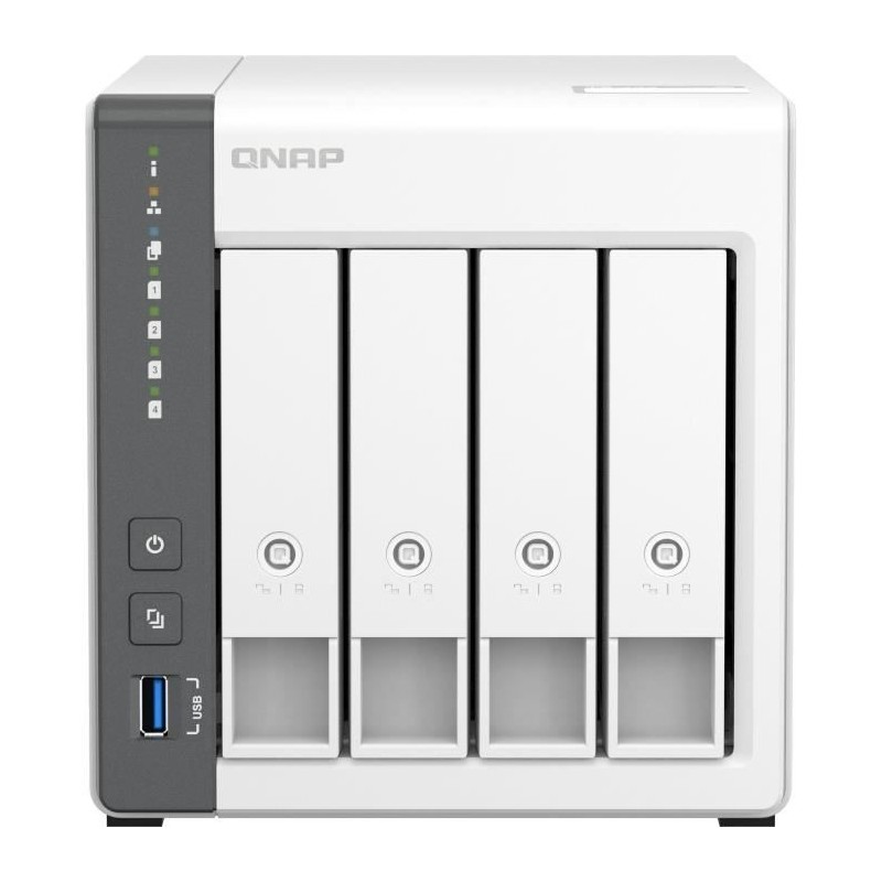 Server NAS - QNAP - TS-433 - 4 baies - 4 Go