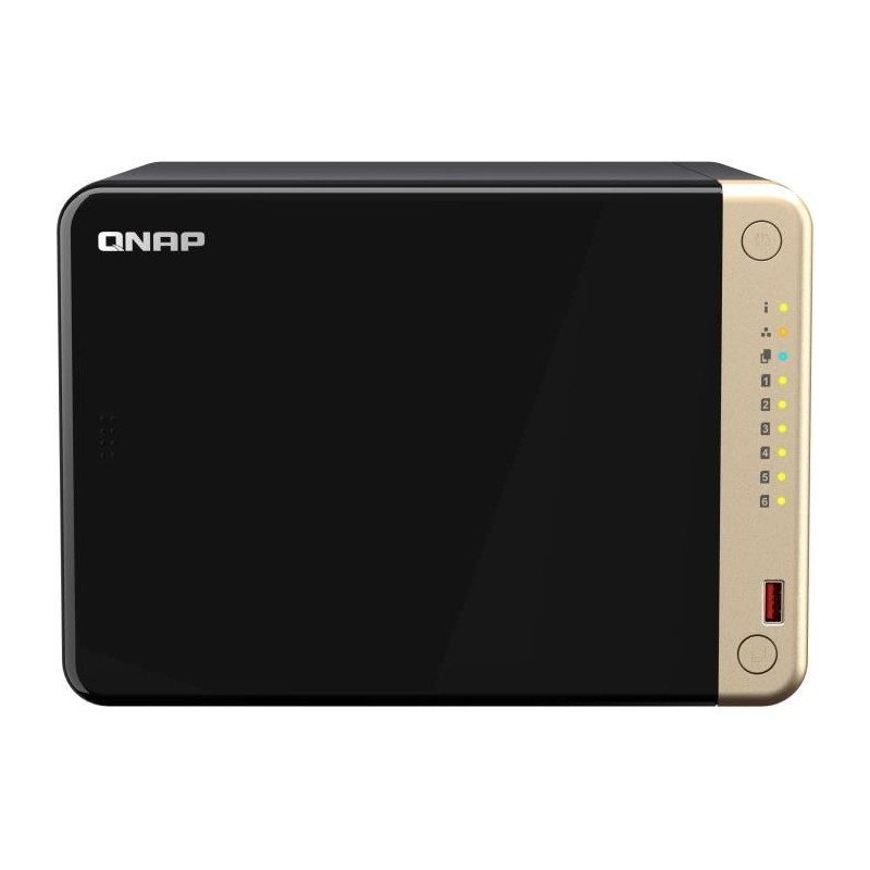 Server NAS - QNAP - TS-664 - 6 baies - 8 Go