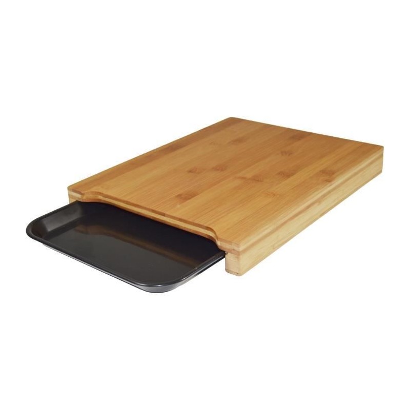 Planche a découper en bambou - JOCCA - Plateau en plastique - 36 x 27
