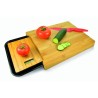 Planche a découper en bambou - JOCCA - Plateau en plastique - 36 x 27