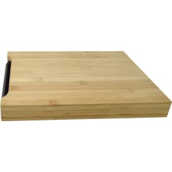 Planche a découper en bambou - JOCCA - Plateau en plastique - 36 x 27