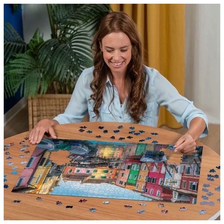 Ravensburger - Puzzle 1000 pieces-Burano, Italie - Adultes & enfants des 14 ans - Puzzle de qualité supérieure - 12000623 Ravensburger - Puzzle 1000 pieces-Burano, Italie - Adultes & enfants des 14 ans - Puzzle de qualité supérieure - 12000623