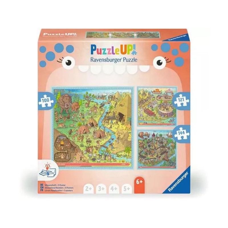 Puzzle Up! Histoire 3 puzzles