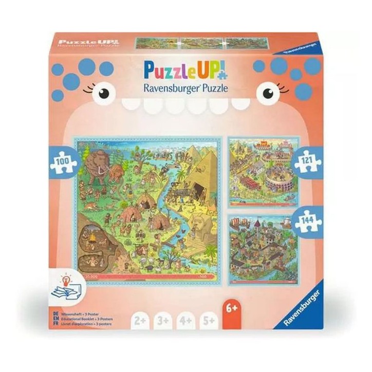 Puzzle Up! Histoire 3 puzzles Puzzle Up! Histoire 3 puzzles