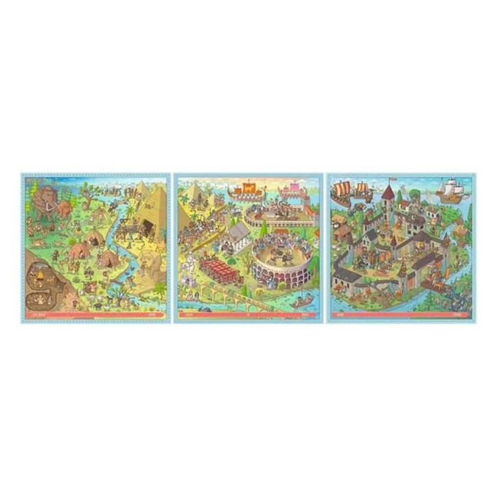 Puzzle Up! Histoire 3 puzzles Puzzle Up! Histoire 3 puzzles