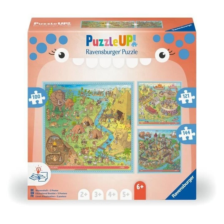 Puzzle Up! Histoire 3 puzzles Puzzle Up! Histoire 3 puzzles