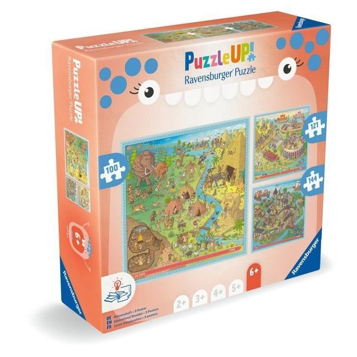 Puzzle Up! Histoire 3 puzzles Puzzle Up! Histoire 3 puzzles