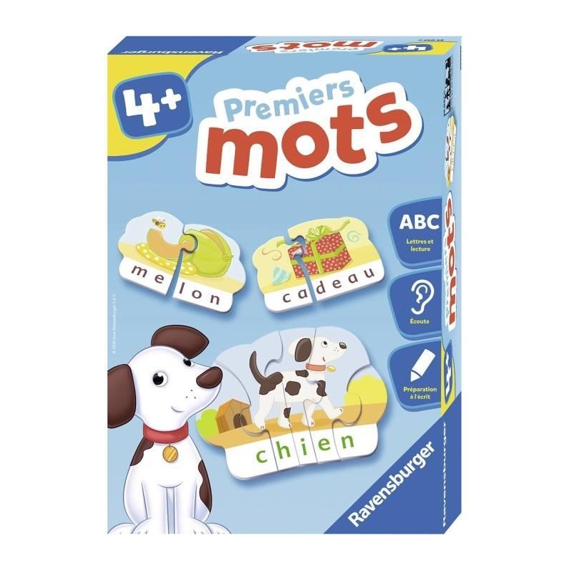 Premiers mots - Jeu éducatif - Préparation a la lecture - Ravensburg