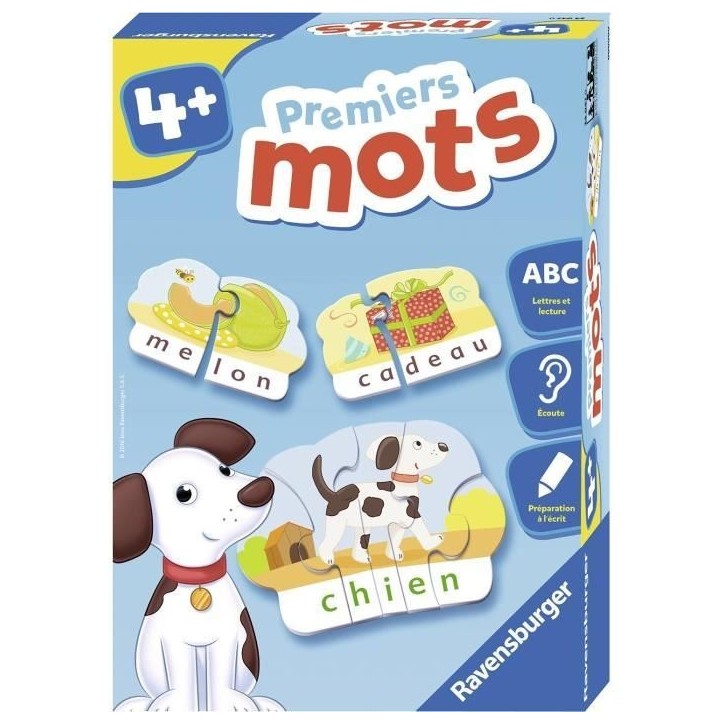Premiers mots - Jeu éducatif - Préparation a la lecture - Ravensburger - Des 4 ans