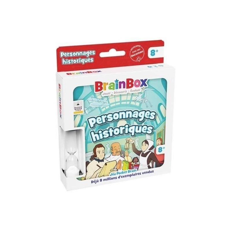 BrainBox Pocket : Personnages Historiques BrainBox Pocket : Personnages Historiques