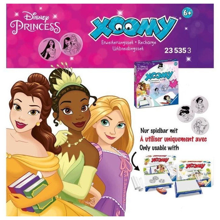 Xoomy Recharge Disney Princesses