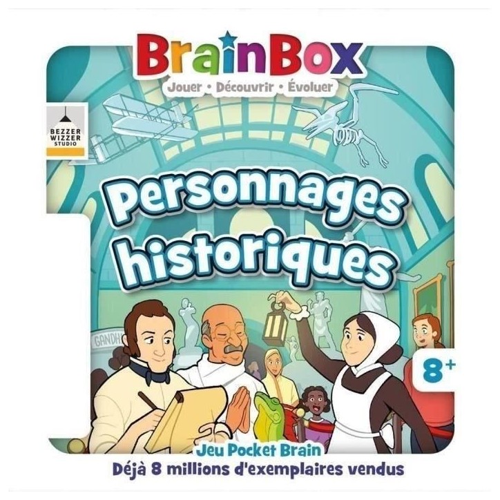 BrainBox Pocket : Personnages Historiques BrainBox Pocket : Personnages Historiques