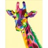 CreArt Girafe 24x30 cm - Peinture par numéros – Des 12 ans – Rave CreArt Girafe 24x30 cm - Peinture par numéros – Des 12 ans – Rave