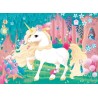 Puzzle enfant 45 pieces Jolie licorne Nathan - Poster inclus - Theme f Puzzle enfant 45 pieces Jolie licorne Nathan - Poster inclus - Theme f