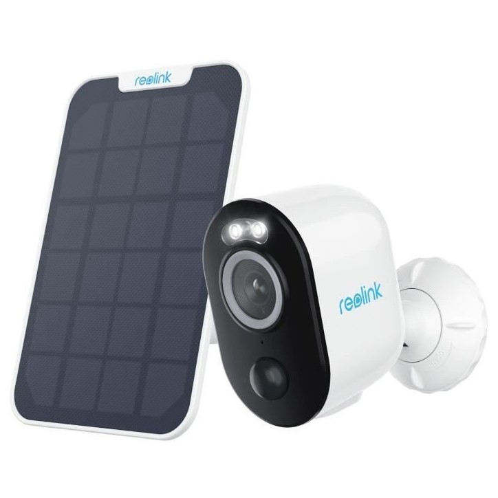 Caméra extérieure - REOLINK - B330 - Panneau solaire - Blanc Caméra extérieure - REOLINK - B330 - Panneau solaire - Blanc
