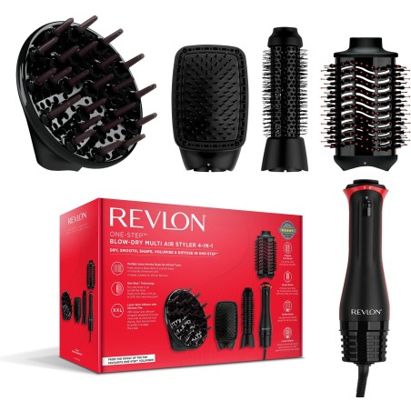 Multistyler 4-en-1 - REVLON - RVDR5373E - Pour cheveux texturés - 4 t