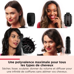 Multistyler 4-en-1 - REVLON - RVDR5373E - Pour cheveux texturés - 4 t