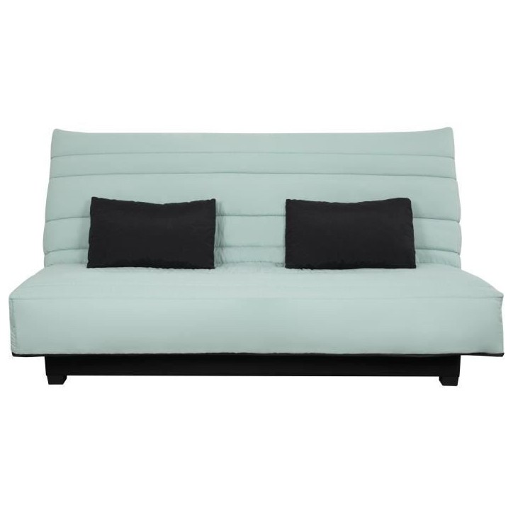 DUNLOPILLO Banquette clic clac 2 places - Vert - ReVEUR DUNLOPILLO Banquette clic clac 2 places - Vert - ReVEUR