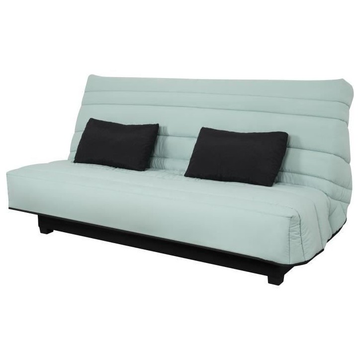 DUNLOPILLO Banquette clic clac 2 places - Vert - ReVEUR DUNLOPILLO Banquette clic clac 2 places - Vert - ReVEUR