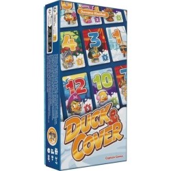 Duck & Cover - Captain Games - Jeu de Cartes 8 Ans+- 2 a 7 Joueurs - 2