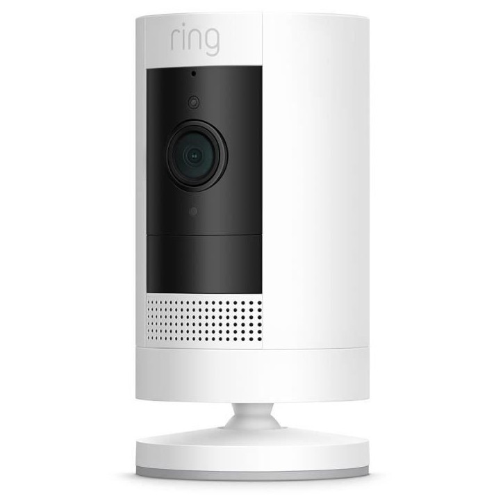 Caméra de Surveillance - RING - Stick Up Batterie - Blanc - 2023 - UE Caméra de Surveillance - RING - Stick Up Batterie - Blanc - 2023 - UE