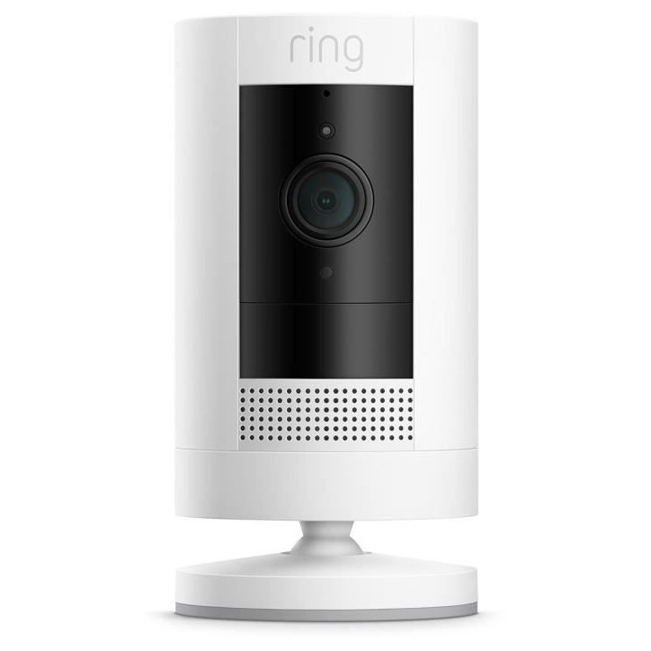 Caméra de Surveillance - RING - Stick Up Batterie - Blanc - 2023 - UE Caméra de Surveillance - RING - Stick Up Batterie - Blanc - 2023 - UE