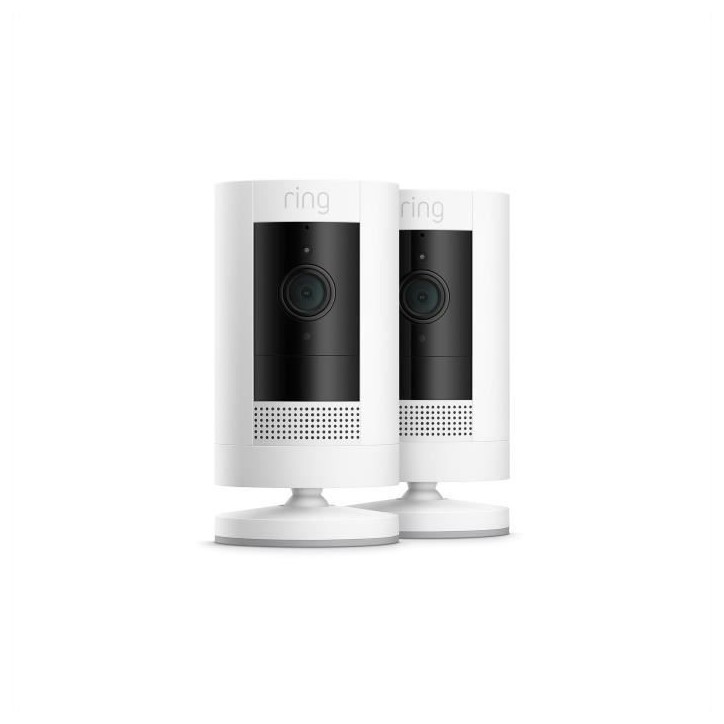Caméra de Surveillance - RING - Stick Up Batterie - Blanc - 2023 - UE Caméra de Surveillance - RING - Stick Up Batterie - Blanc - 2023 - UE
