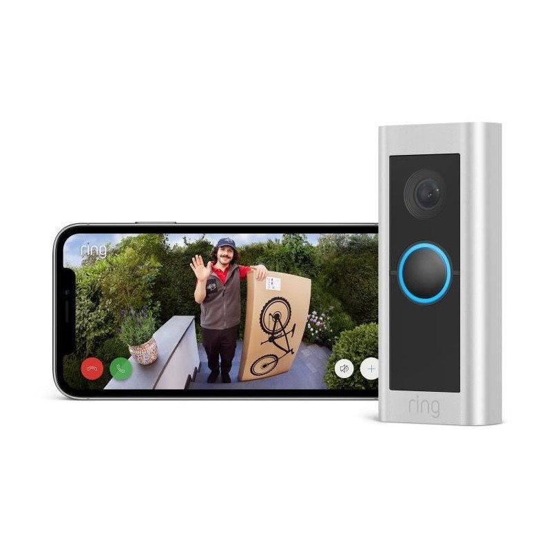 Sonnette vidéo - RING - Pro filaire + Rail Din Sonnette vidéo - RING - Pro filaire + Rail Din