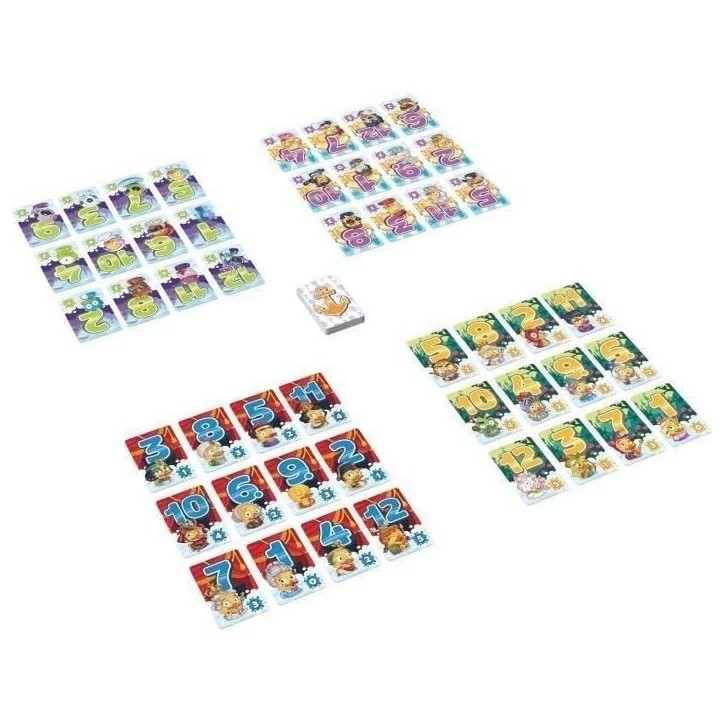 Duck & Cover - Captain Games - Jeu de Cartes 8 Ans+- 2 a 7 Joueurs - 20 Minutes - Asmodee